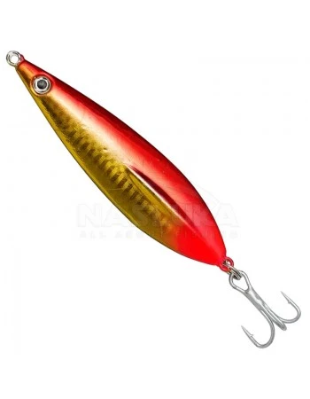 Морски джиг Kinetic Smolfen, цвят Red Golden Flash