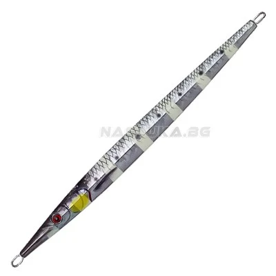 Пилкер-джиг Savage Gear 3D Needle Jig, 170мм, 60г, Glow Zebra PHP