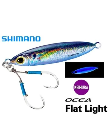 Shimano Ocea Flat Light, цвят 002 - Морски джиг-пилкер