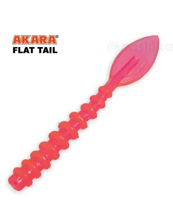 Силиконови примамки Akara Flat Tail 40 мм, цвят 112, 12 бр.