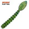 Силиконови примамки Akara Flat Tail 4.0 см - 12 броя в опаковка