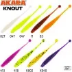 Силиконови примамки Akara Knout 6.0 см - 8 броя в опаковка