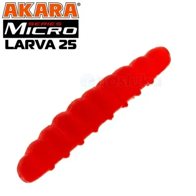 Силиконови ларви Akara Micro Larva, 25 мм, цвят 204, 20 бр.