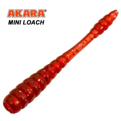 Силиконови примамки Akara Mini Loach 45 мм, цвят 11, 12 бр.