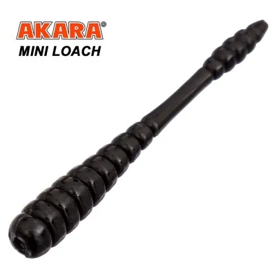 Силиконови примамки Akara Mini Loach 45 мм, цвят 250, 12 бр.