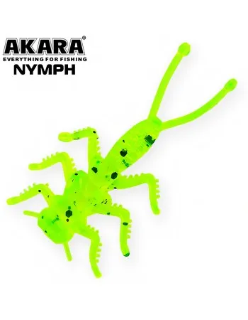 Силиконови примамки Akara Softtail Nymph, 40 мм, цвят 418, 8 бр.