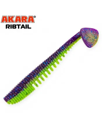 Силиконови примамки Akara Ribtail 3.5'', 90 мм, цвят 447, 4 бр.