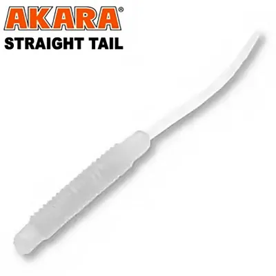 Силиконови примамки Akara Straight Tail, 50 мм, цвят 88P, 12 бр.