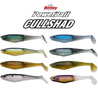 Сет от 8 бр. силиконови примамки Berkley Cullshad 7.5 см, Mixpack Clearwater