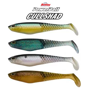 Сет от 4 бр. силиконови примамки Berkley Powerbait Cullshad 12.5 см, Cleаrwater Сет от 4 бр. силиконови примамки Berkley Powerbait Cullshad 12.5 см, Cleаrwater