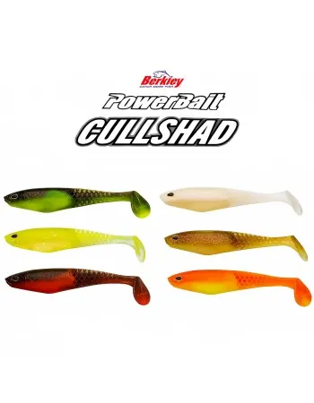 Сет от 6 бр. силиконови примамки Berkley Cullshad 10 см, Mixpack Darkwater