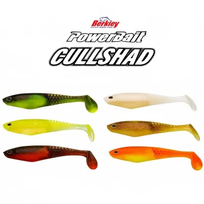 Сет от 6 бр. силиконови примамки Berkley Cullshad 10 см, Mixpack Darkwater