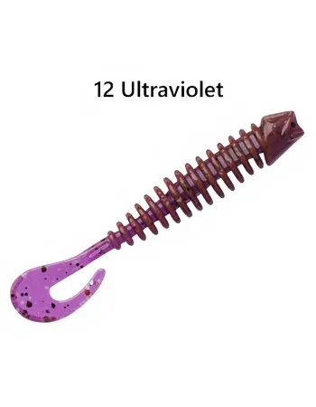 Силиконови примамки Crazy Fish Comet, Squid, 75 мм, цвят 12, 6 бр.