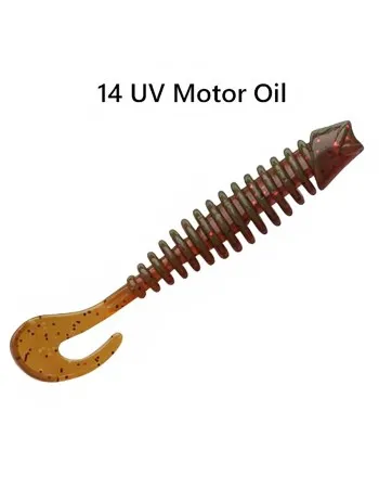 Силиконови примамки Crazy Fish Comet, Squid, 75 мм, цвят 14, 6 бр.