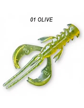 Силиконови примамки Crazy Fish Nimble 2'', Squid, 50 мм, цвят 1, 8 бр.