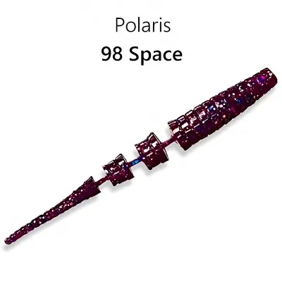 Силиконови примамки Crazy Fish Polaris, Squid, 45 мм, цвят 98, 8 бр.