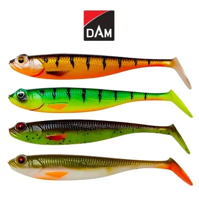 Комплект силиконови шадове DAM Shadster Mix, 65 мм, 4 бр.