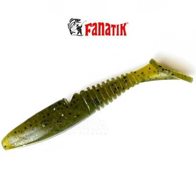 Bandit, 3.8"/96мм, цвят 001, 3 бр. Силиконови шадове Fanatik Bandit, 3.8"/96мм, цвят 001, 3 бр.