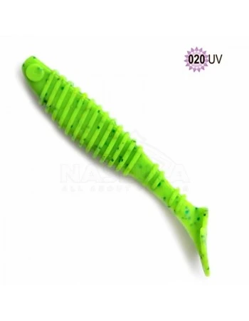 Силиконови ароматизирани примамки Fanatik Classik 2.9"/74мм, цвят 020UV, 5 бр.