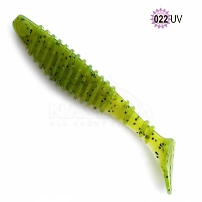 Силиконови ароматизирани примамки Fanatik Classik 2.9"/74мм, цвят 022UV, 5 бр.