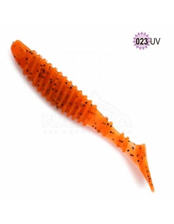 Силиконови ароматизирани примамки Fanatik Classik 2.9"/74мм, цвят 023UV, 5 бр.