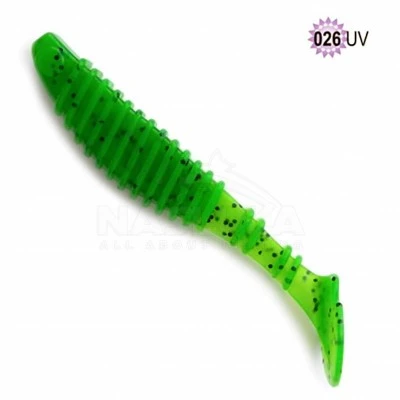 Силиконови ароматизирани примамки Fanatik Classik 1.7"/43мм, цвят 026UV, 9 бр.