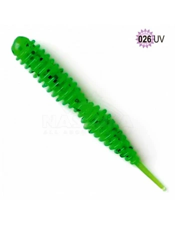 Силиконови ароматизирани примамки Fanatik Dagger 2.5"/63мм, цвят 026UV, 8 бр.