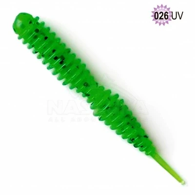Силиконови ароматизирани примамки Fanatik Dagger 2.5"/63мм, цвят 026UV, 8 бр.