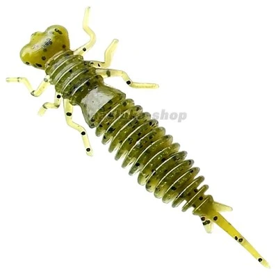 Larva 2.5"/63мм, 7 бр., цвят 001 Силиконови ароматизирани примамки Fanatik Larva 2.5"/63мм, 7 бр., цвят 001