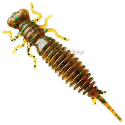 Larva 2.5"/63мм, 7 бр., цвят 004 Силиконови ароматизирани примамки Fanatik Larva 2.5"/63мм, 7 бр., цвят 004