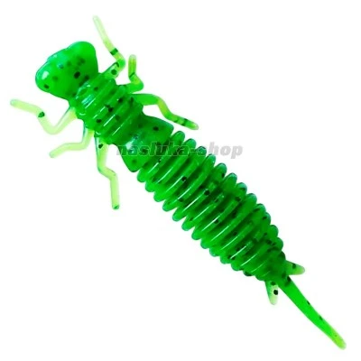 Larva 2.5"/63мм, 7 бр., цвят 026 Силиконови ароматизирани примамки Fanatik Larva 2.5"/63мм, 7 бр., цвят 026