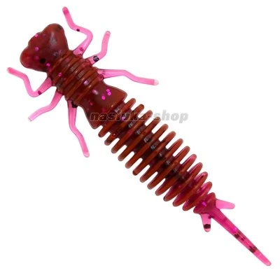 Larva 2.5"/63мм, 7 бр., цвят 121 Силиконови ароматизирани примамки Fanatik Larva 2.5"/63мм, 7 бр., цвят 121