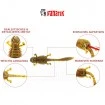Силиконови примамки Fanatik Mik Maus 5.1 см - 8 броя в опаковка