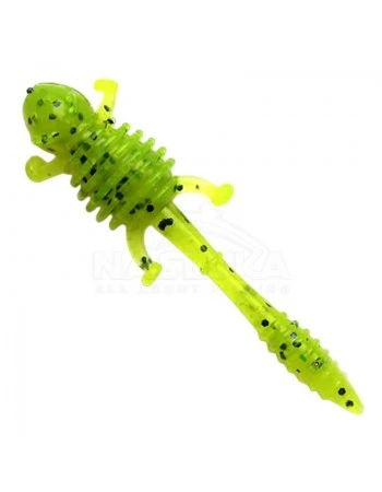 Силиконови примамки Fanatik Mik Maus 2.5"/63мм, цвят 022UV, 7 бр.
