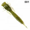 X-Larva 2.0"/51мм, цвят 001, 8 бр. Силиконови примамки Fanatik X-Larva 5.1 см - 8 броя в опаковка