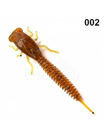 Силиконови примамки Fanatik X-Larva 2.0"/51мм, цвят 002, 8 бр.