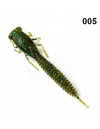 Силиконови примамки Fanatik X-Larva 2.0"/51мм, цвят 005, 8 бр.