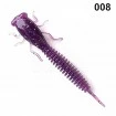 X-Larva 2.0"/51мм, цвят 008, 8 бр. Силиконови примамки Fanatik X-Larva 5.1 см - 8 броя в опаковка