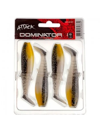 Силиконови шадове в комплект Formax Attack Dominator, 12см, цвят 04, 3 бр.