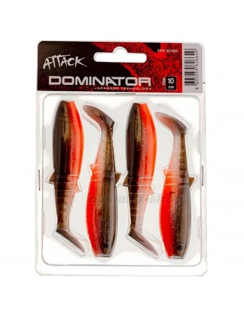 Силиконови шадове в комплект Formax Attack Dominator, 12см, цвят 06, 3 бр.