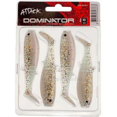 Силиконови шадове в комплект Formax Attack Dominator, 7.5см, цвят 11, 4 бр. Силиконови шадове в комплект Formax Attack Dominator, 7.5см, цвят 11, 4 бр.