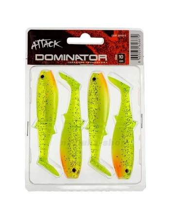 Силиконови шадове в комплект Formax Attack Dominator, 12см, цвят 15, 3 бр.