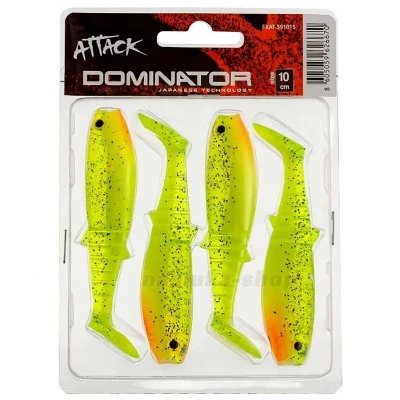 Силиконови шадове в комплект Formax Attack Dominator, 12см, цвят 15, 3 бр.
