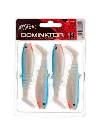 Силиконови шадове в комплект Formax Attack Dominator, 12см, цвят 40, 3 бр.