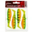 Dominator, 12см, цвят 42, 3 бр. Силиконови примамки Formax Dominator 12 см - 3 броя в опаковка
