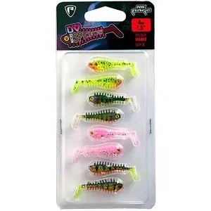 Силиконови примамки Fox Rage Micro SpikeyFry Ultra UV, 40 мм, 8 бр.