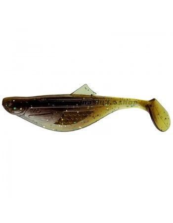 Силиконови примамки M5 Craft Baby Bream 4.0"/100 мм, цвят Green Blue, 3 бр.
