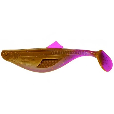 Силиконови примамки M5 Craft Baby Bream 4.0"/100 мм, цвят Lox Dark, 3 бр.
