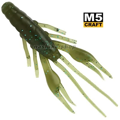 Силиконови примамки M5 Craft Crayfish 2.8" Green Melon, 8 бр.