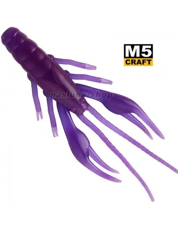 Силиконови примамки M5 Craft Baby Crayfish 2.0" Lox Dark, 10 бр.